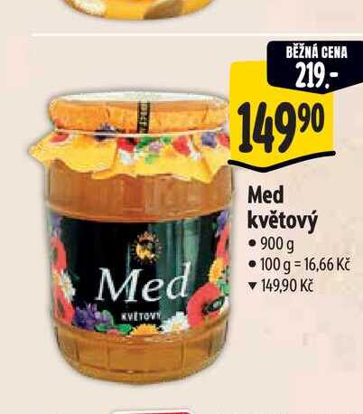 Med květový 900g