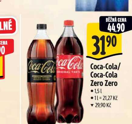 Coca-Cola, Zero cola 1,5 l