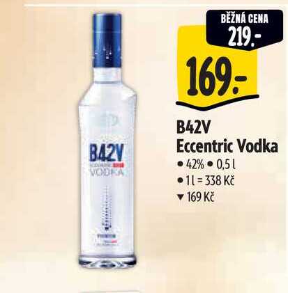 B42V Eccentric Vodka 0,5 l