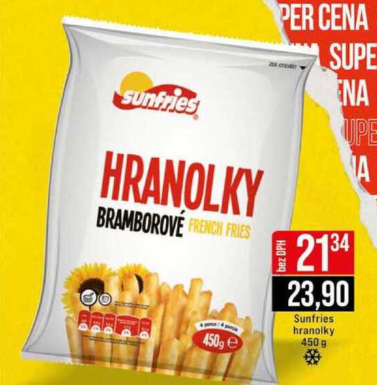 Sunfries hranolky 450 g  
