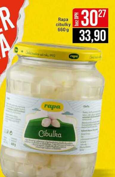 Rapa cibulky 660 g