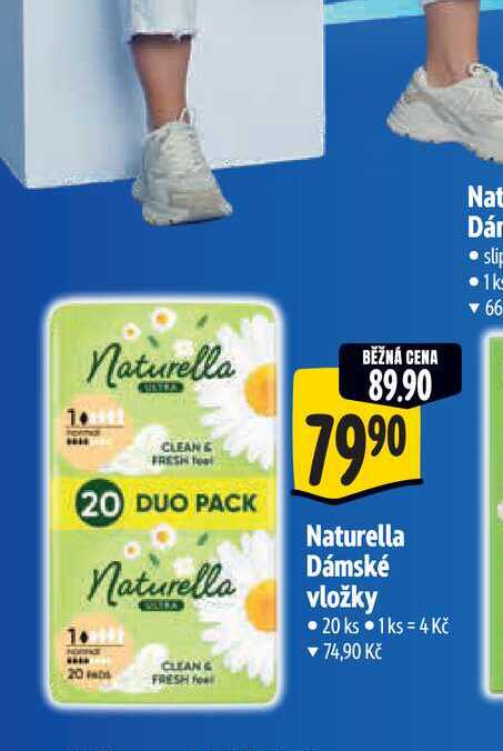Naturella Dámské vložky 20 ks