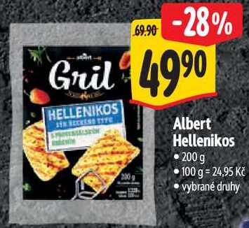 Albert Hellenikos, 200 g