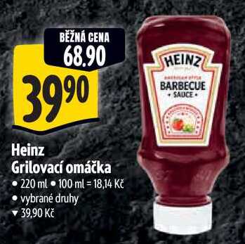 Heinz Grilovací omáčka, 220 ml