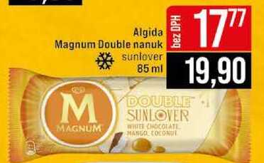 Algida Magnum Double nanuk sunlover 85 ml