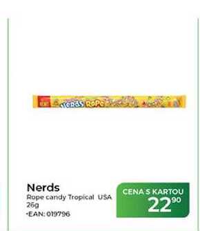 Nerds Rope candy Tropical USA 26g