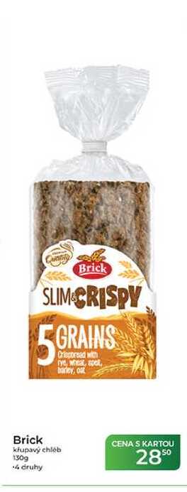 Brick křupavý chléb 130g