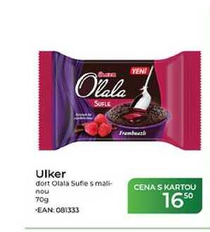 Ulker dort Olala Sufle s malinou 70g