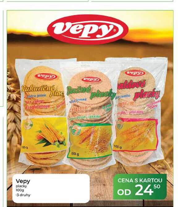 Vepy placky 100g