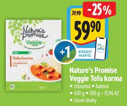 Nature's Promise Veggie Tofu korma, 430 g