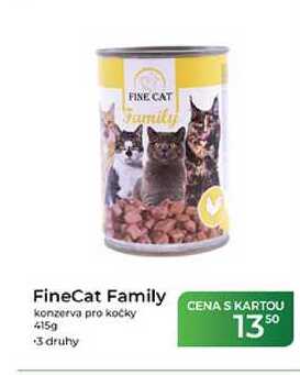 FineCat Family konzerva pro kočky 415g