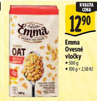 Emma Ovesné vločky, 500 g