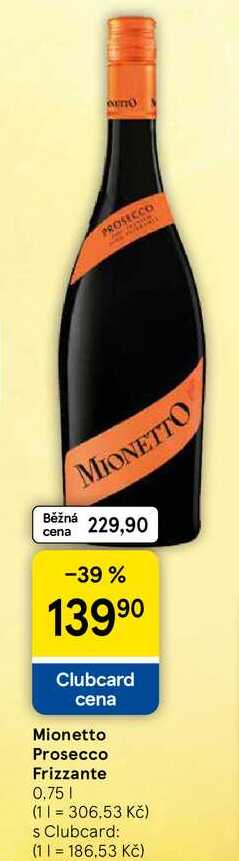 Mionetto Prosecco Frizzante, 0.75 l