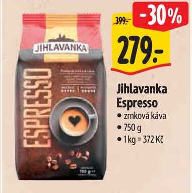 Jihlavanka Espresso, 750 g