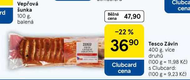 Tesco Závin, 400 g