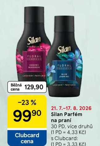 Silan Parfém na praní, 30 PD, více druhů