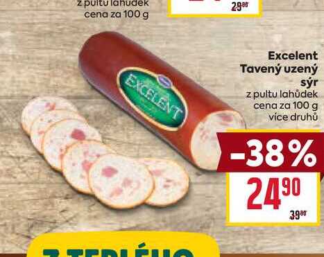 Excelent Tavený uzený sýr