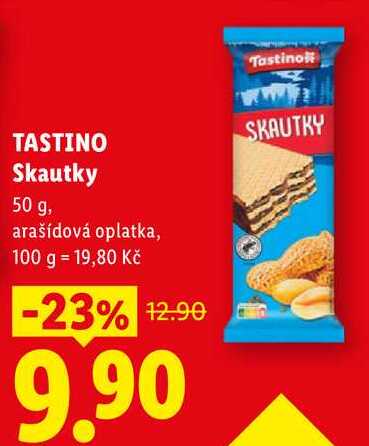 TASTINO Skautky, 50 g