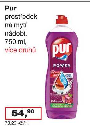 Pur prostředek na mytí nádobí, 750 ml