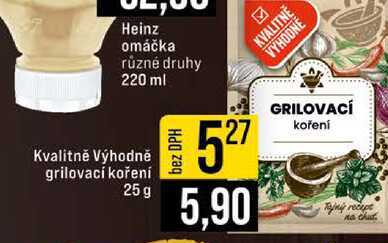 Kvalitně Výhodně grilovací koření 25g