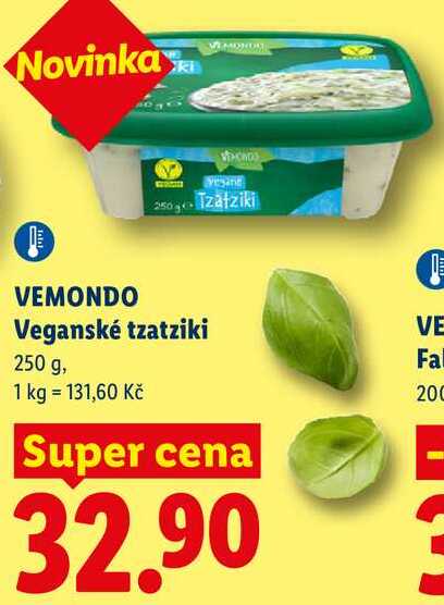VEMONDO Veganské tzatziki, 250 g