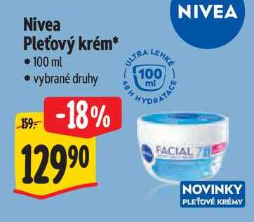 Nivea Pleťový krém, 100 ml