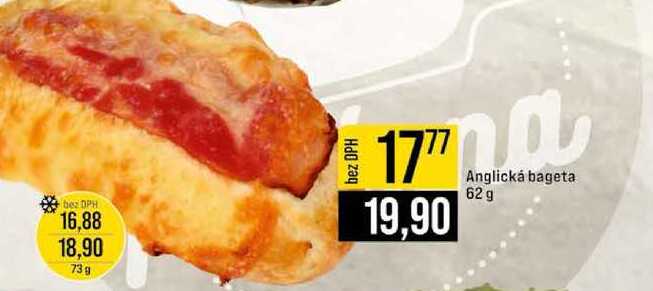 Anglická bageta 62 g