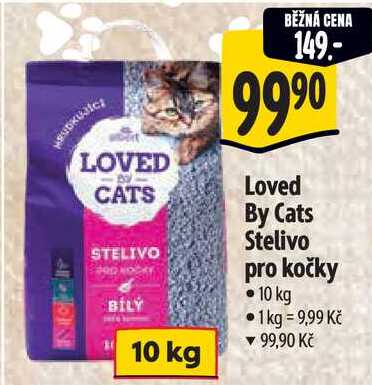 Loved By Cats Stelivo pro kočky, 10 kg