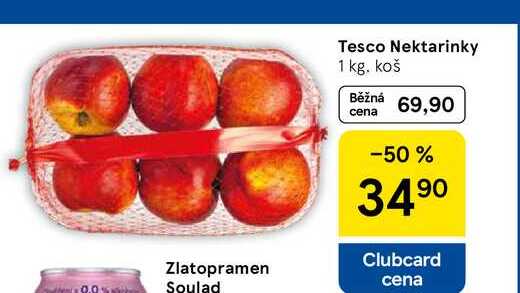 Tesco Nektarinky, 1 kg