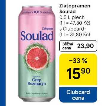 Zlatopramen Soulad, 0.5 l