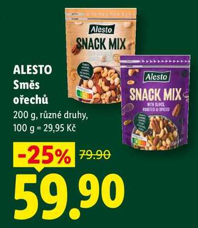 ALESTO Směs ořechů, 200 g