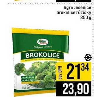 Agro Jesenice brokolice růžičky 350 g