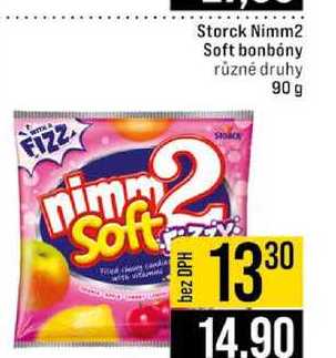 Storck Nimm2 Soft bonbóny různé druhy 90 g