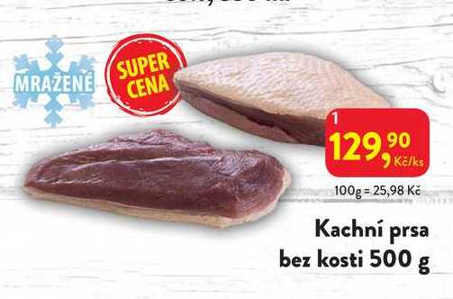 Kachní prsa bez kosti 500 g