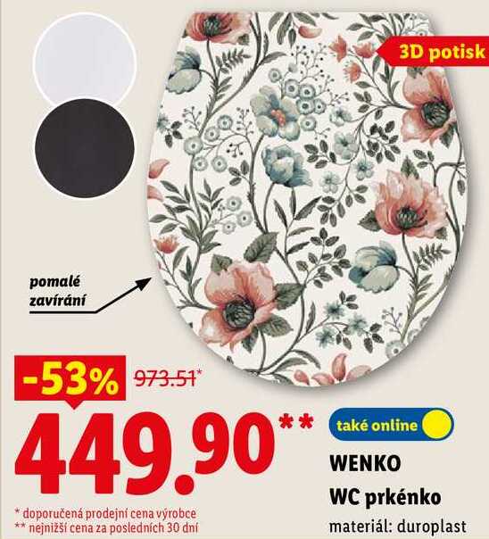 WENKO WC prkénko