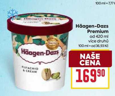 Häagen-Dazs Premium od 420 ml