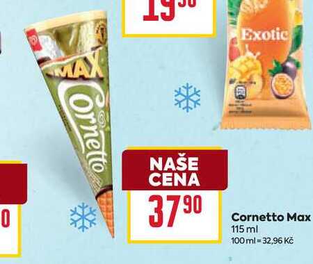 Cornetto Max 115 ml