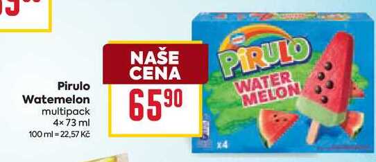 Pirulo Watemelon multipack 4x73 ml