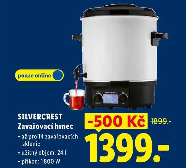 SILVERCREST Zavařovací hrnec