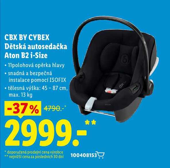 CBX BY CYBEX Dětská autosedačka Aton B2 i-Size