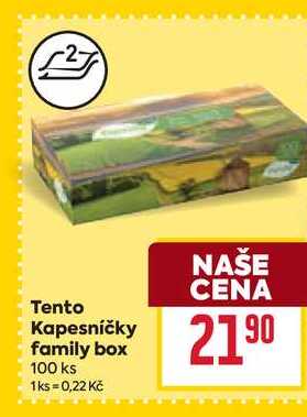 Tento Kapesníčky family box 100 ks