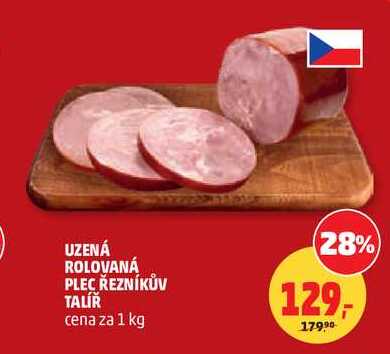 UZENÁ ROLOVANÁ PLEC ŘEZNÍKŮV TALÍŘ, 1 kg