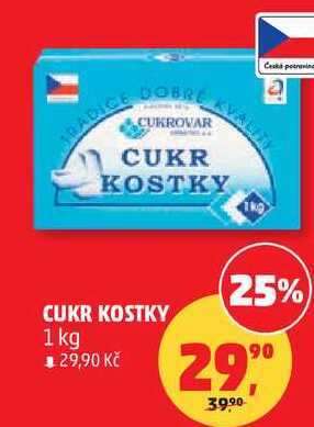 CUKR KOSTKY, 1 kg