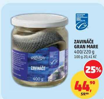 ZAVINÁČE GRAN MARE, 400/220 g