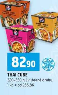 THAI CUBE 320-350 g vybrané druhy