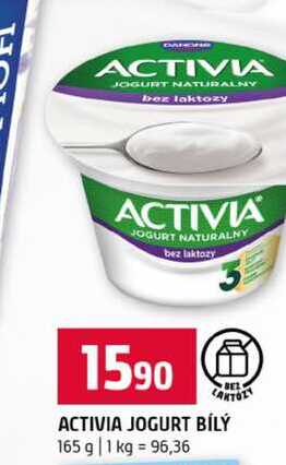 ACTIVIA JOGURT BÍLÝ 165 g
