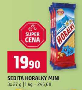SEDITA HORALKY MINI 3x 27 g