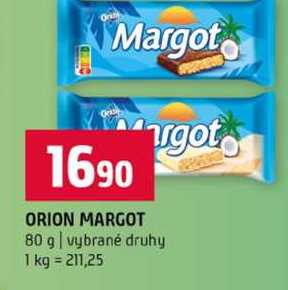 ORION MARGOT 80 g vybrané druhy