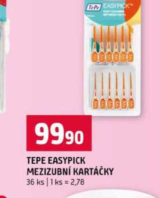 TEPE EASYPICK MEZIZUBNÍ KARTÁČKY 36 ks
