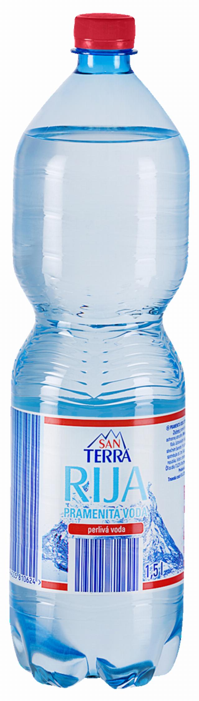 KLC Pramenitá voda 1,5 l PET láhev